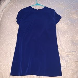 Blue dress